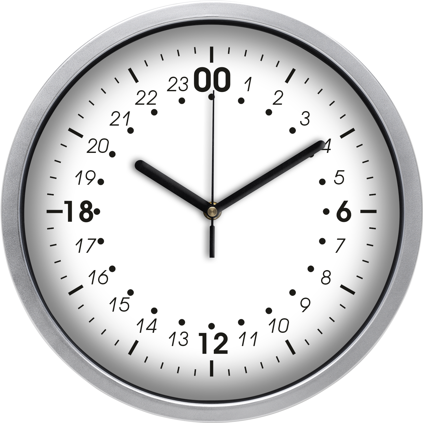 24 órás falióra, 30 cm