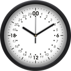 24 órás falióra, 30 cm