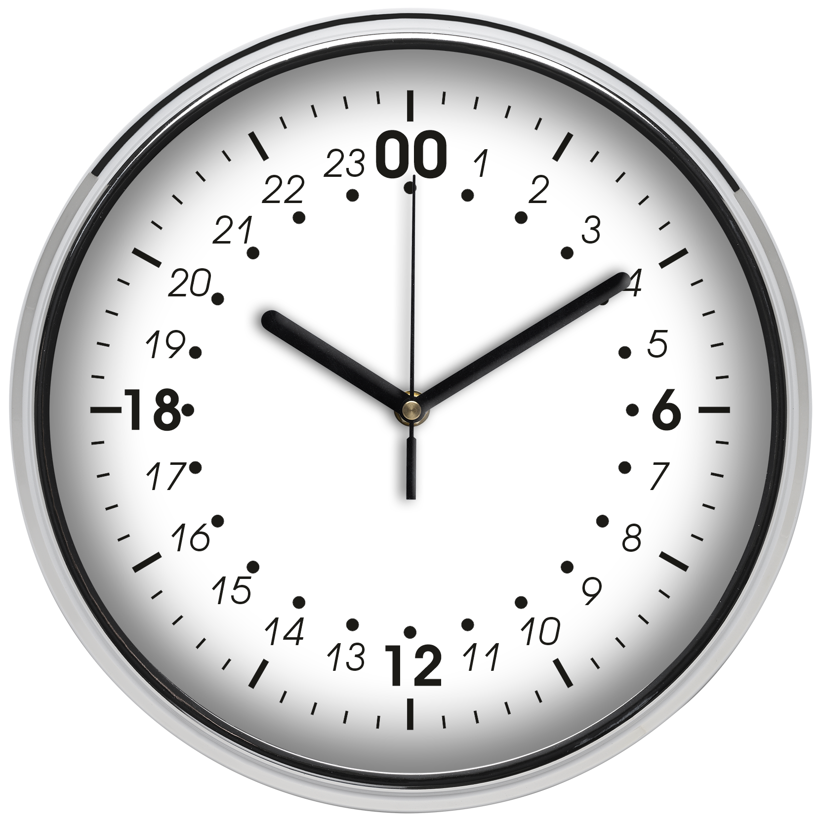 24 órás falióra, 30 cm