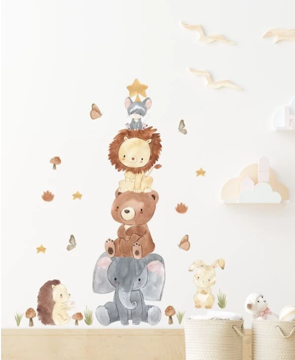 Állattorony falmatrica