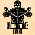 Born to be free falióra - Fekete