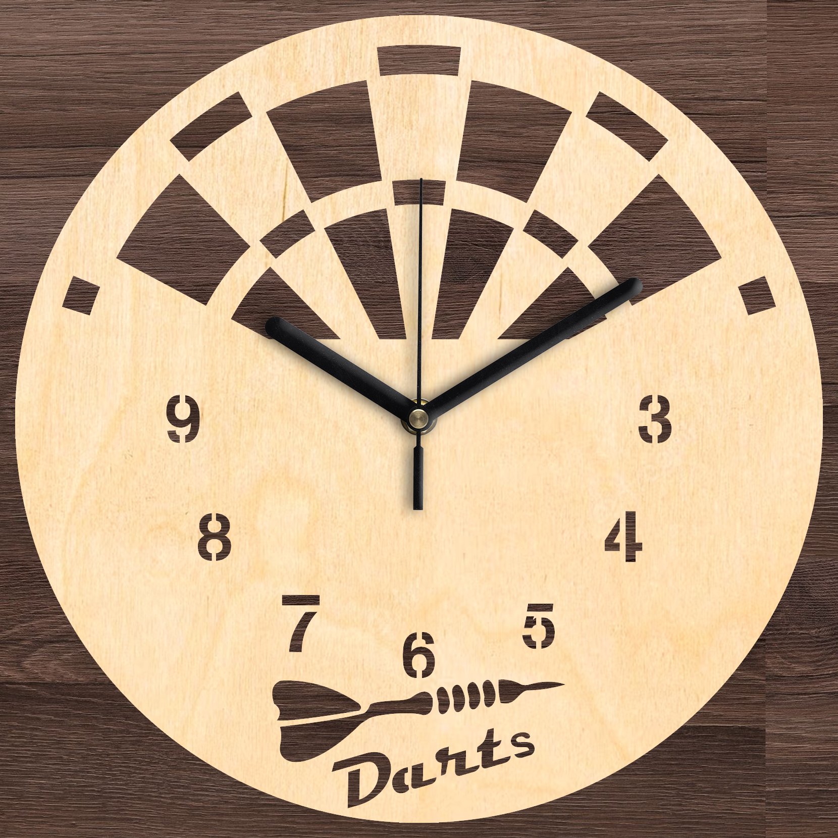 Darts falióra - Fa
