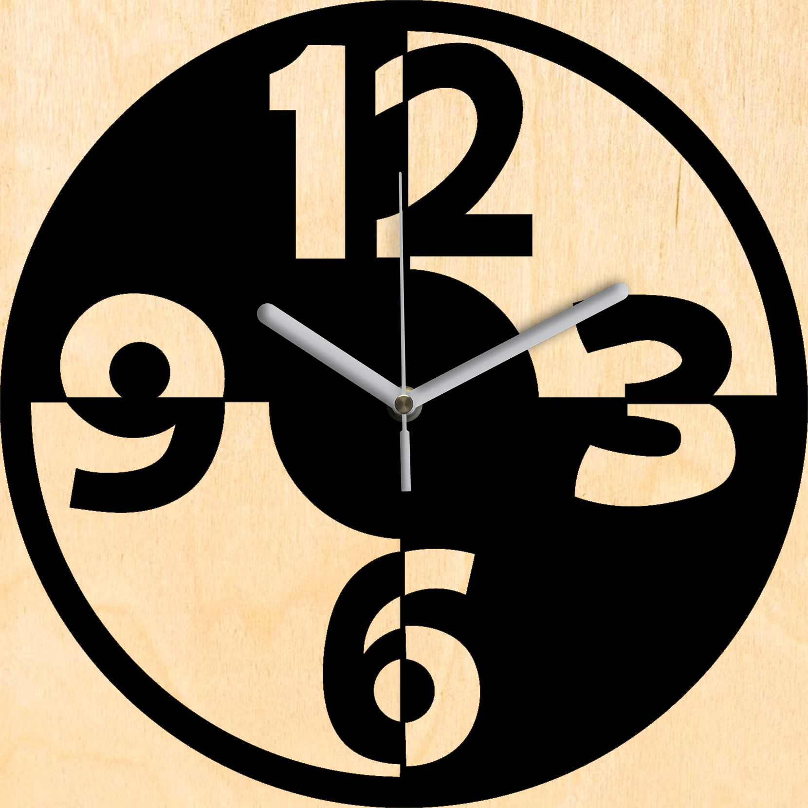 Design falióra - Fekete