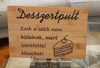Esküvői tábla egyedi grafikával