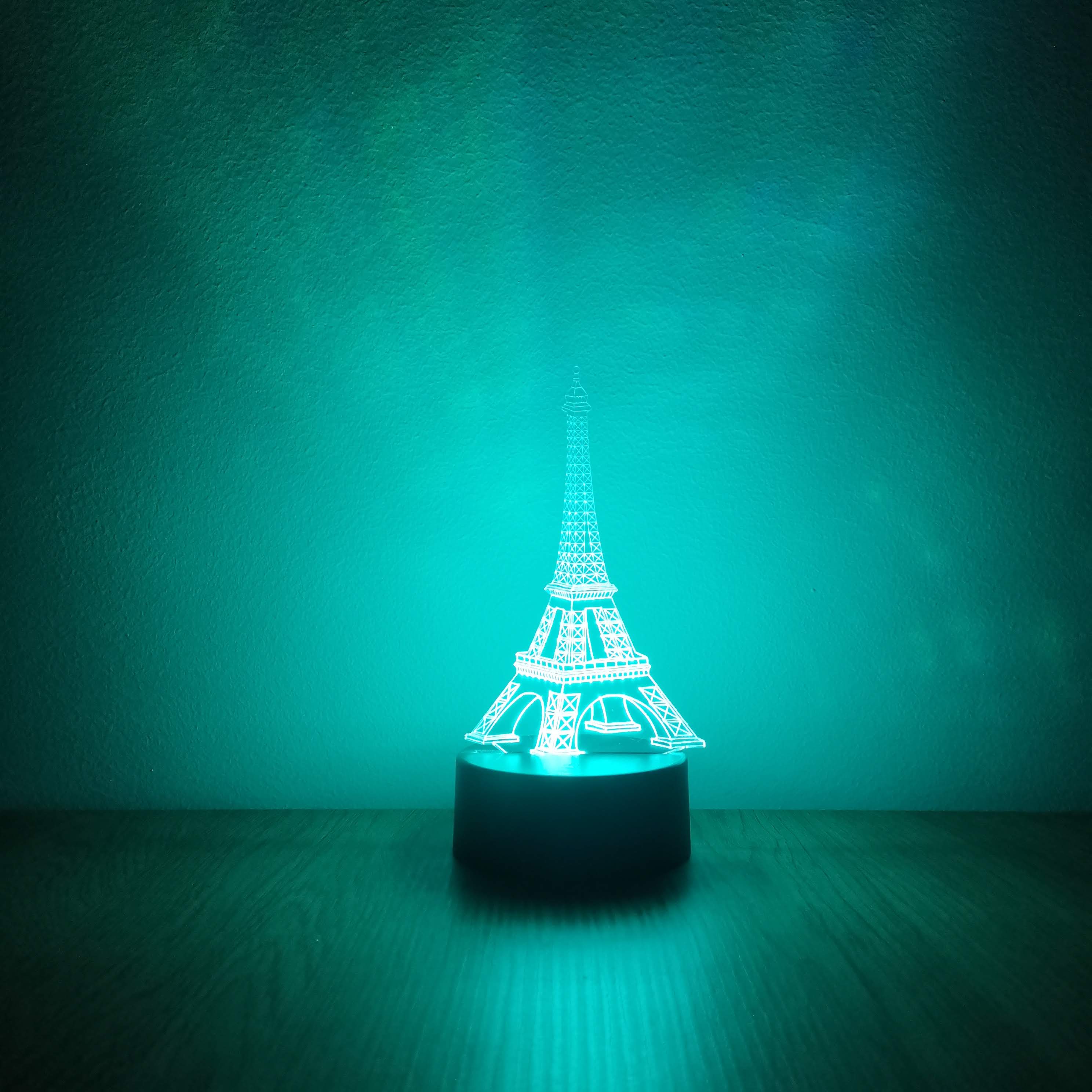 Eiffel torony dekorlámpa