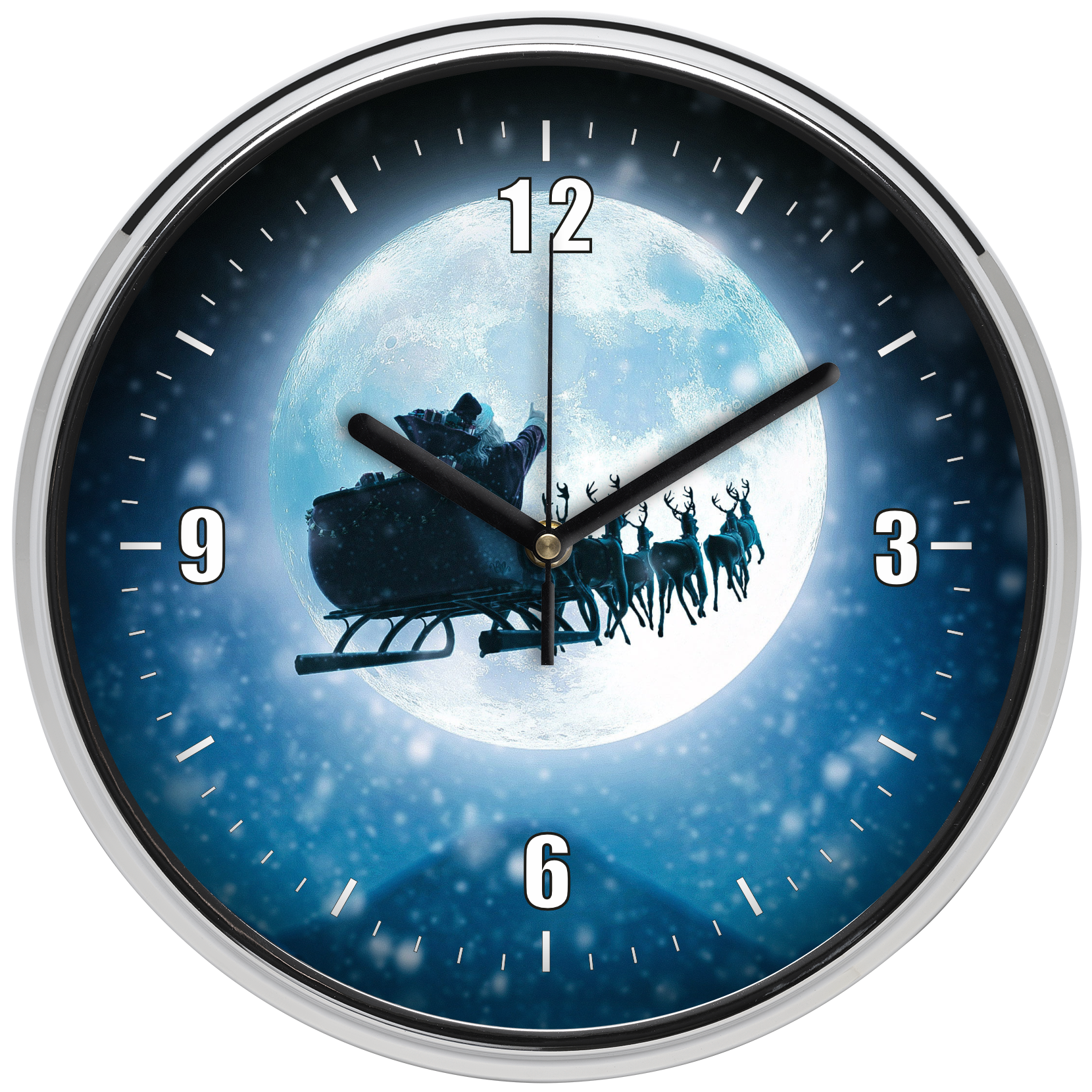 Éjszakai repülő szán falióra