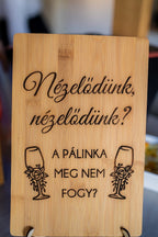 Esküvői tábla egyedi grafikával
