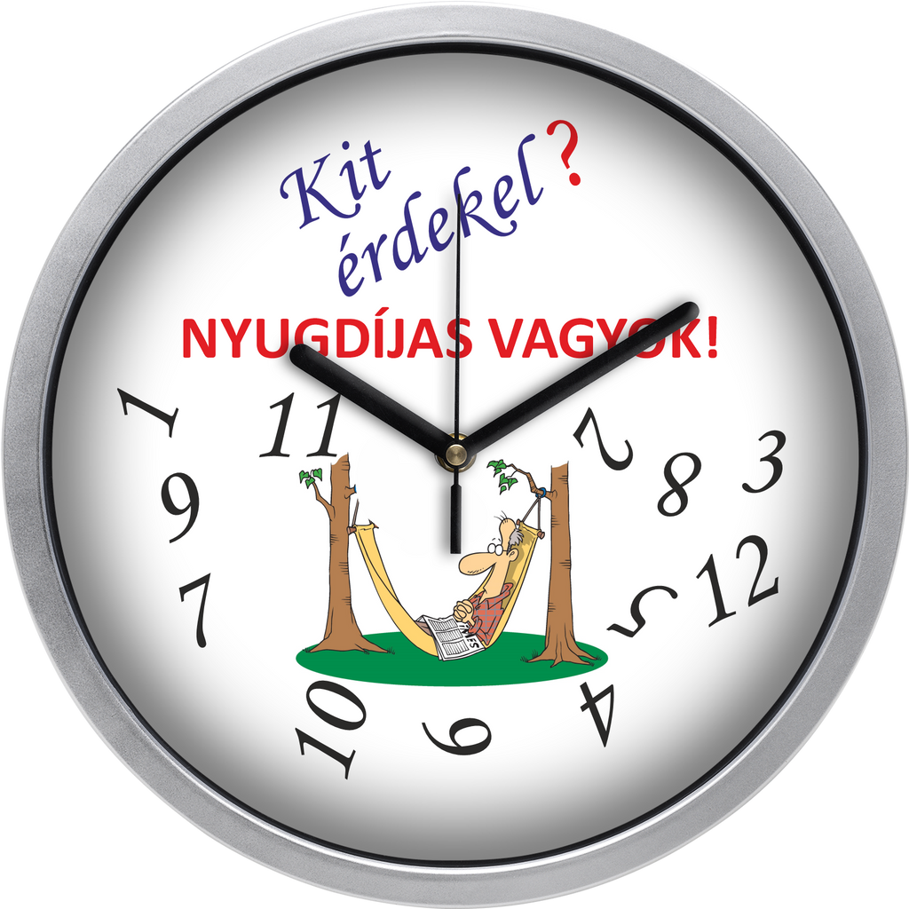 Falióra nyugdíjasoknak (férfi), 30 cm