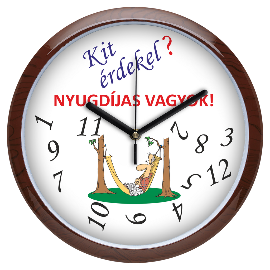 Falióra nyugdíjasoknak (férfi), 30 cm