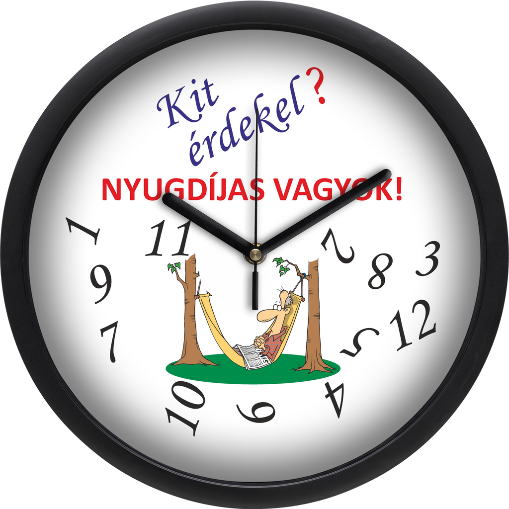 Falióra nyugdíjasoknak (férfi), 30 cm