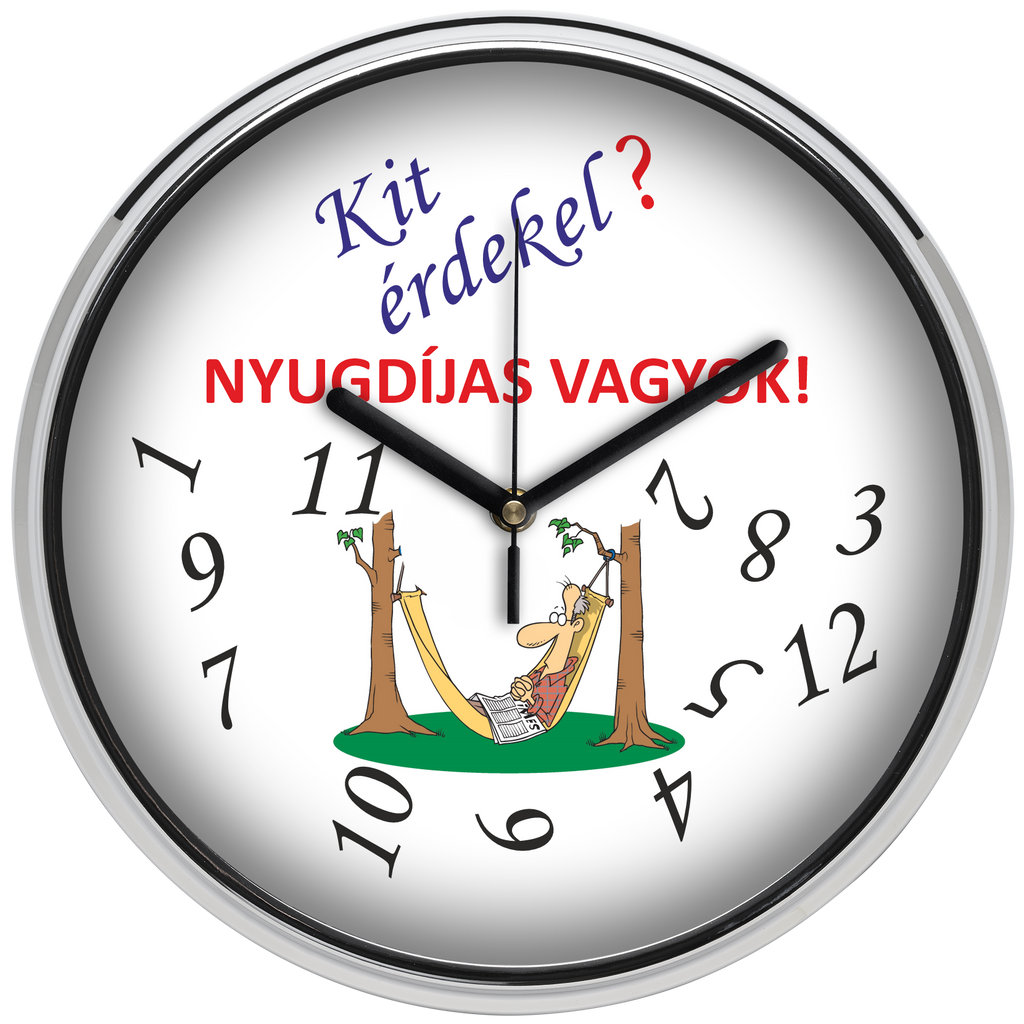 Falióra nyugdíjasoknak (férfi), 30 cm