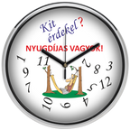 Falióra nyugdíjasoknak (férfi), 30 cm