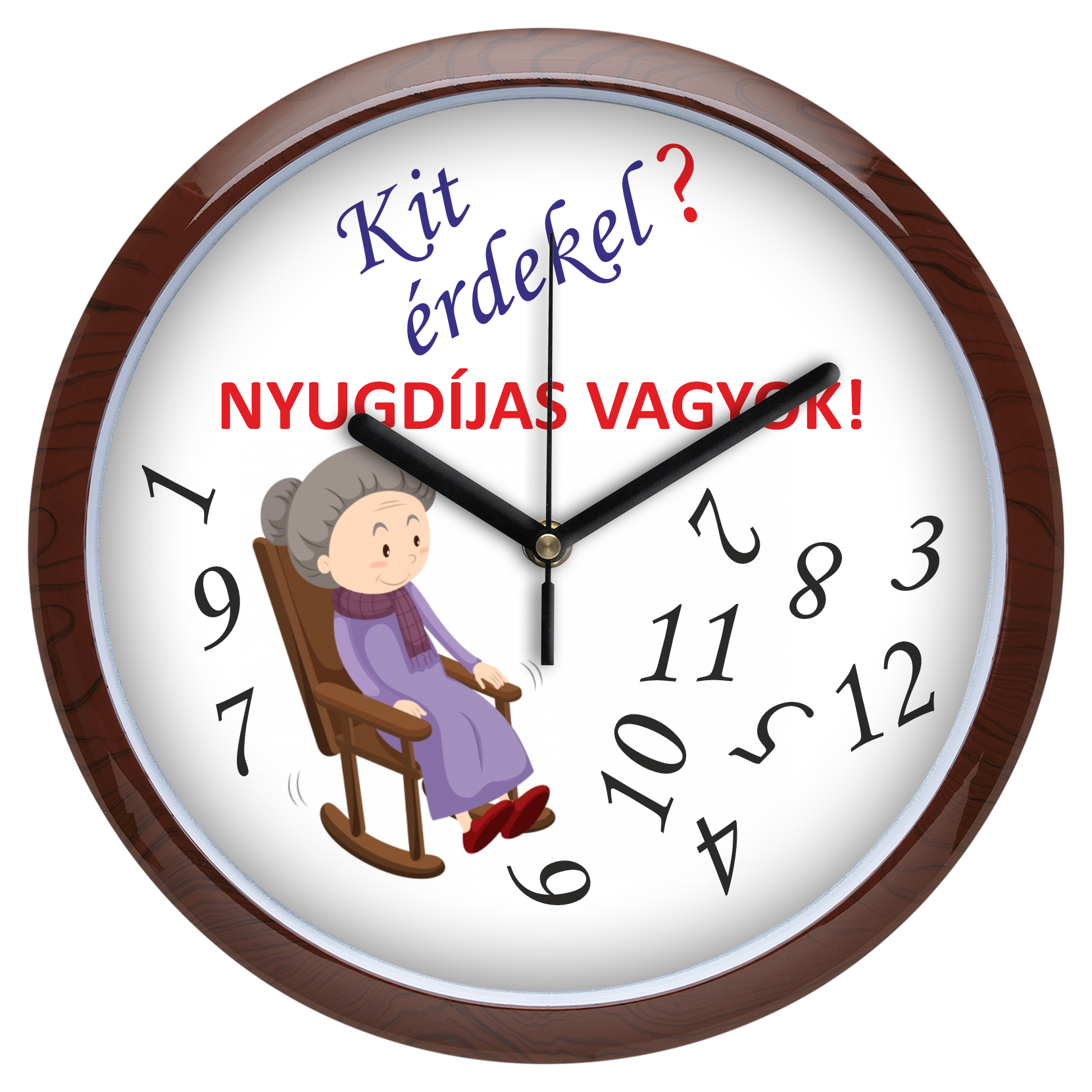 Falióra nyugdíjasoknak (női), 30 cm