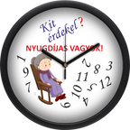 Falióra nyugdíjasoknak (női), 30 cm