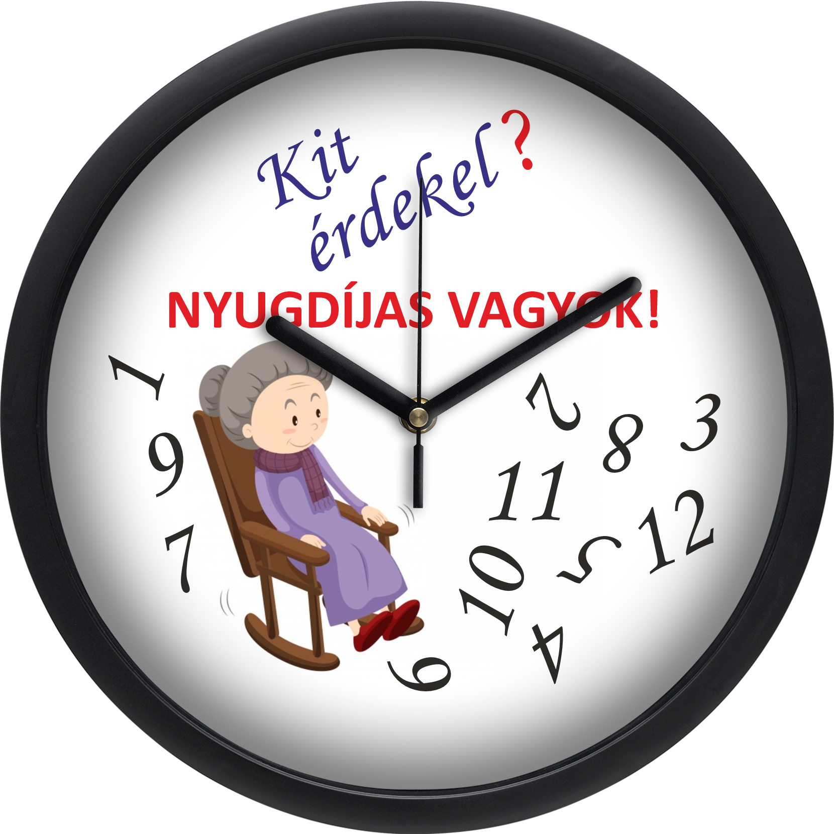 Falióra nyugdíjasoknak (női), 30 cm