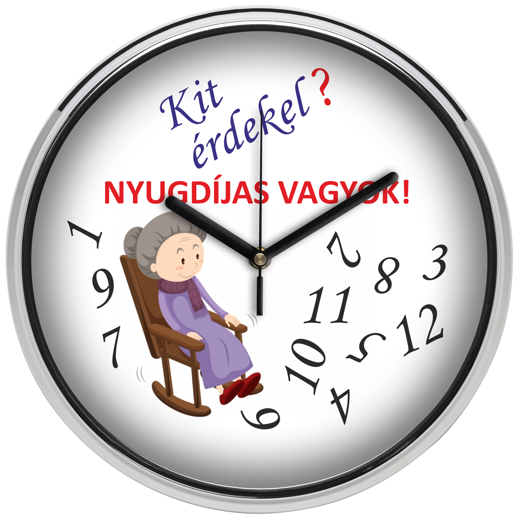 Falióra nyugdíjasoknak (női), 30 cm