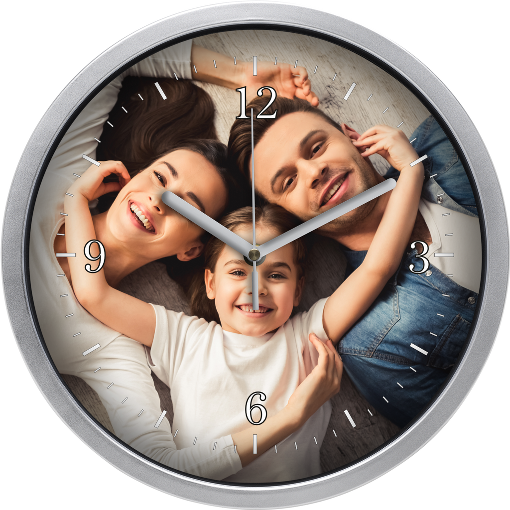 Fényképes falióra, 30cm