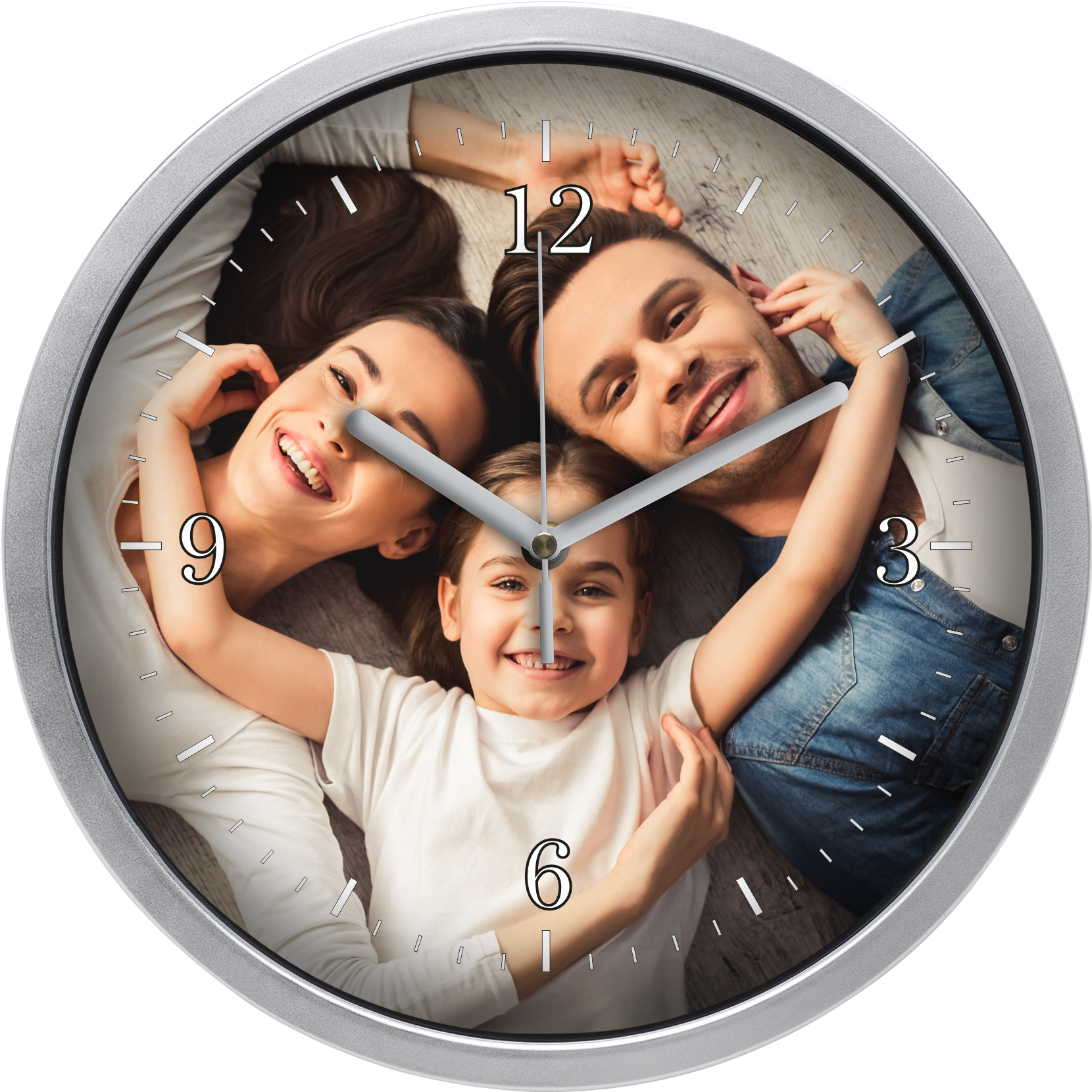 Fényképes falióra, 30cm