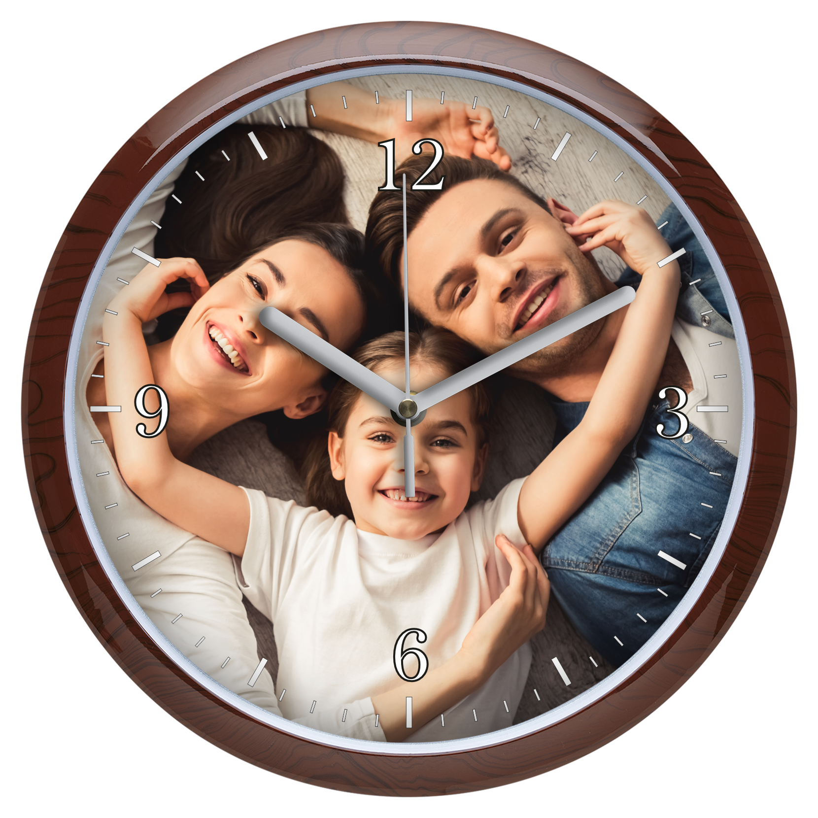 Fényképes falióra, 30cm