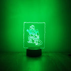 Tűzoltó dekorlámpa