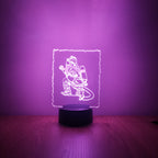 Tűzoltó dekorlámpa