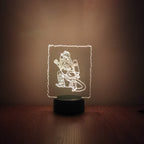 Tűzoltó dekorlámpa