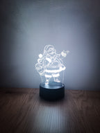 Mikulás dekorlámpa