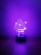 Mikulás dekorlámpa