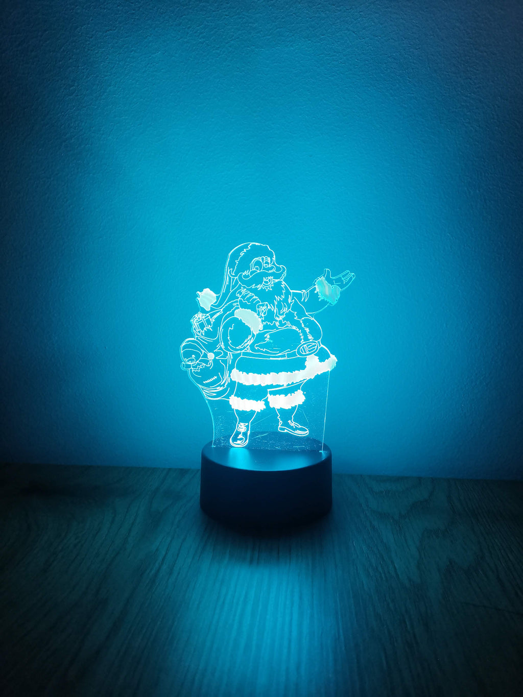 Mikulás dekorlámpa