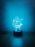 Mikulás dekorlámpa