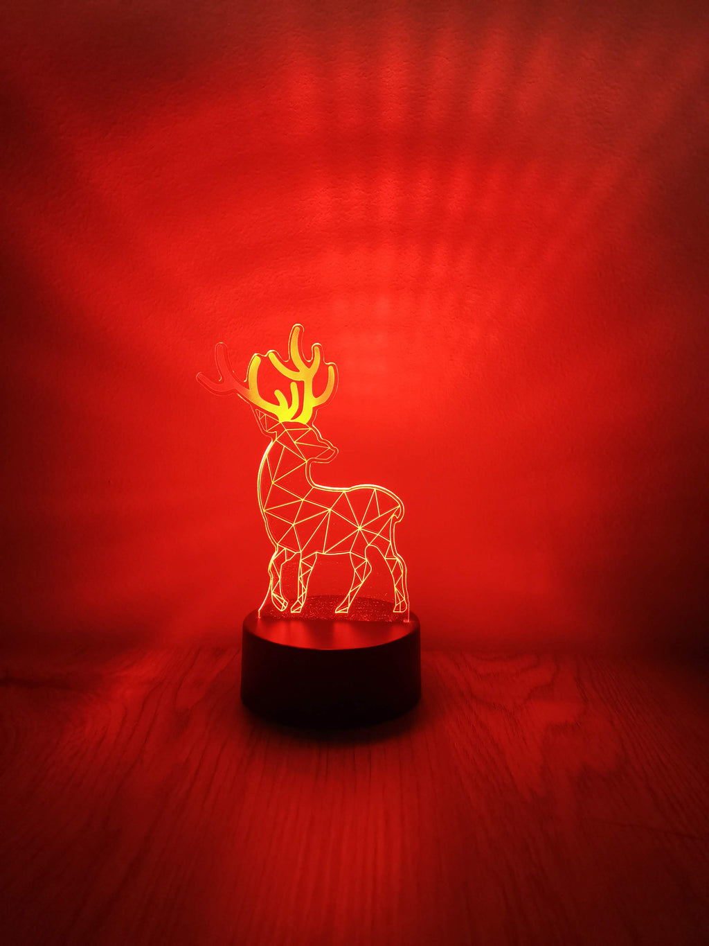 Rénszarvas dekorlámpa
