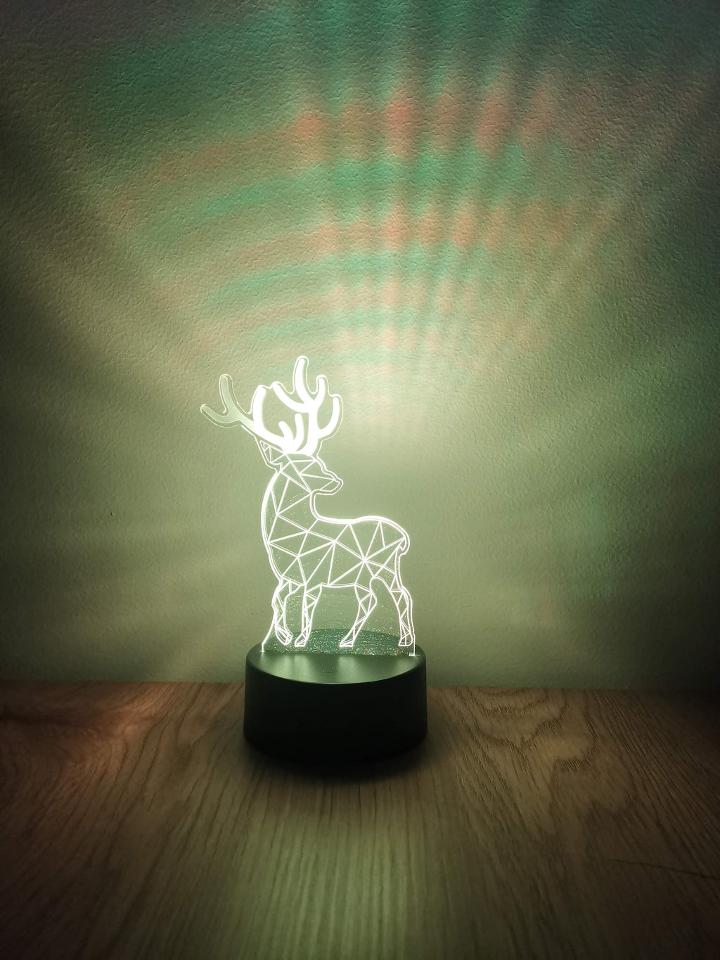 Rénszarvas dekorlámpa