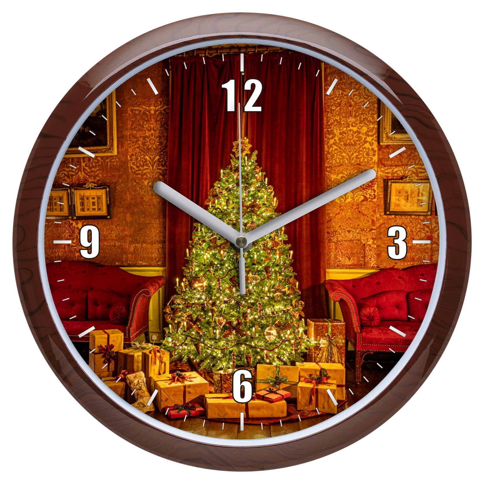 Karácsonyfa falióra