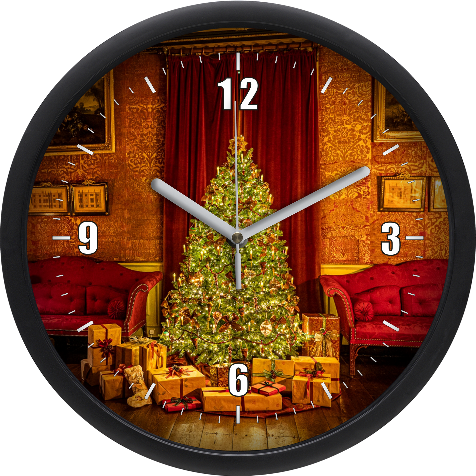 Karácsonyfa falióra