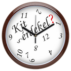 "Kit érdekel?" falióra