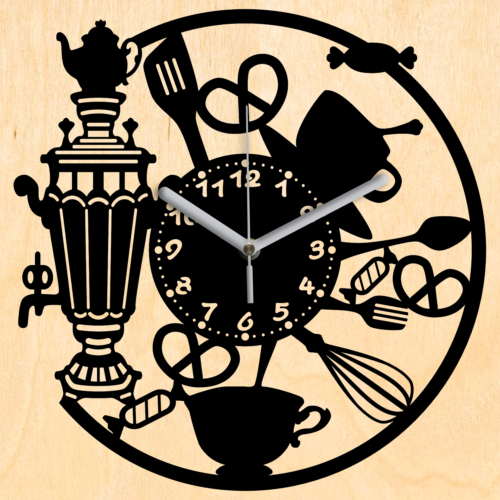 Konyhai falióra - Fekete