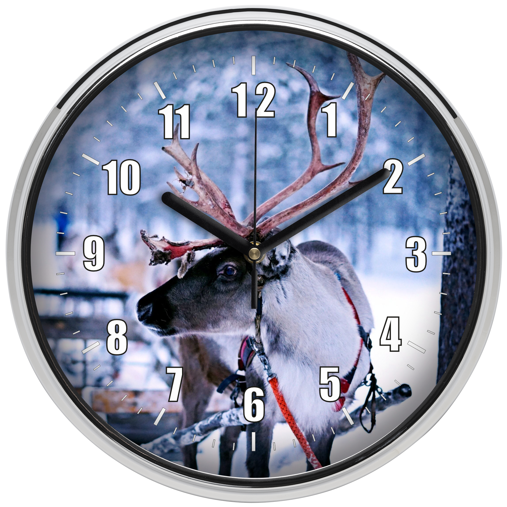 Rénszarvas falióra