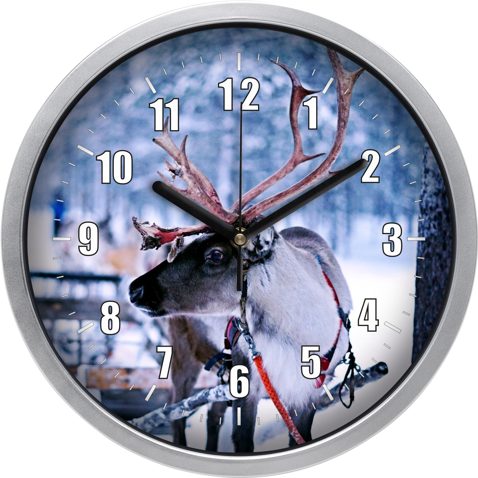 Rénszarvas falióra