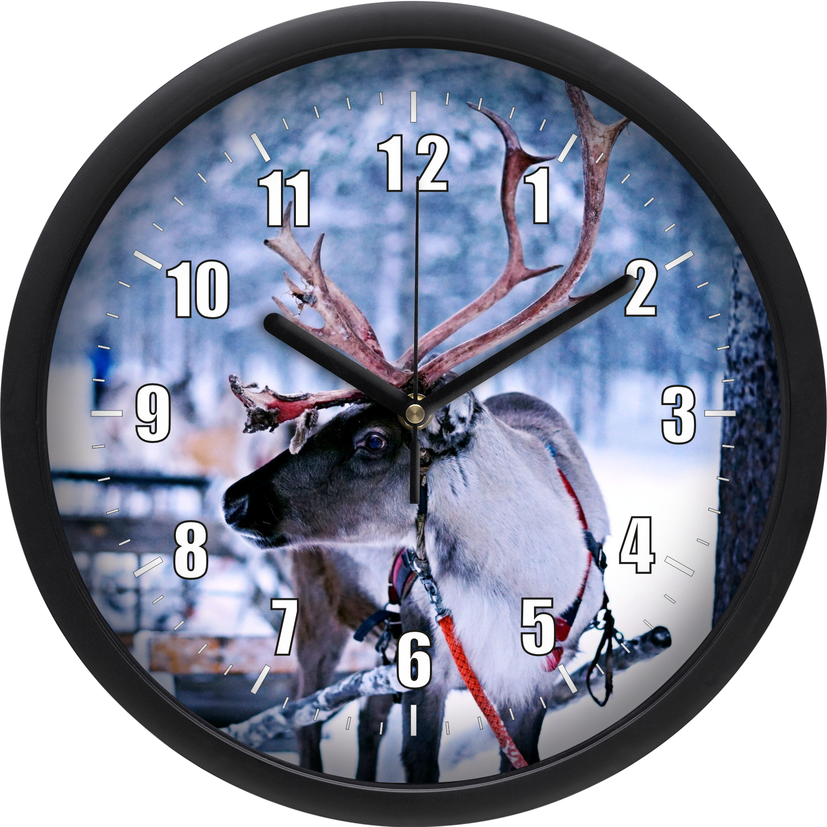 Rénszarvas falióra