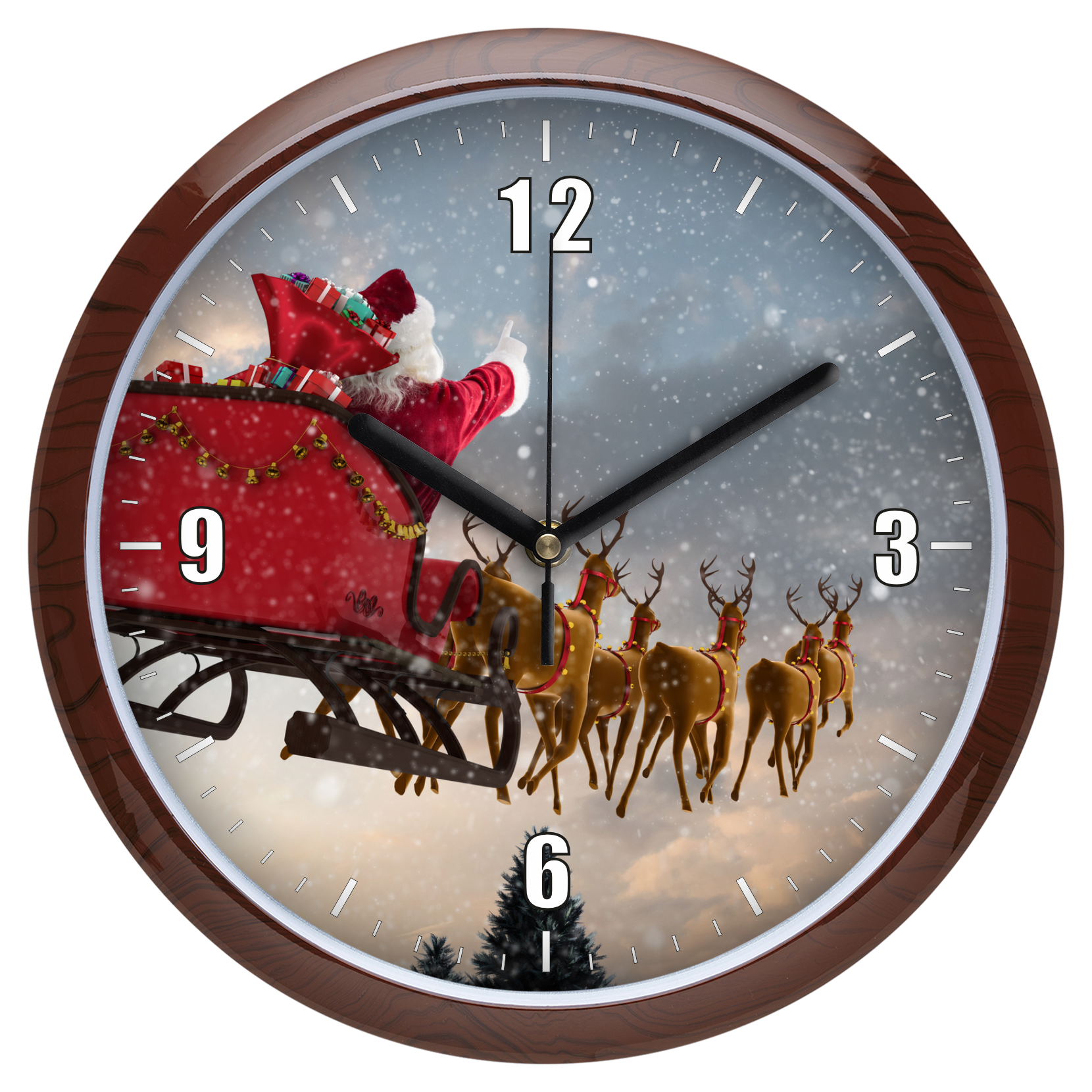 Repülő szán falióra