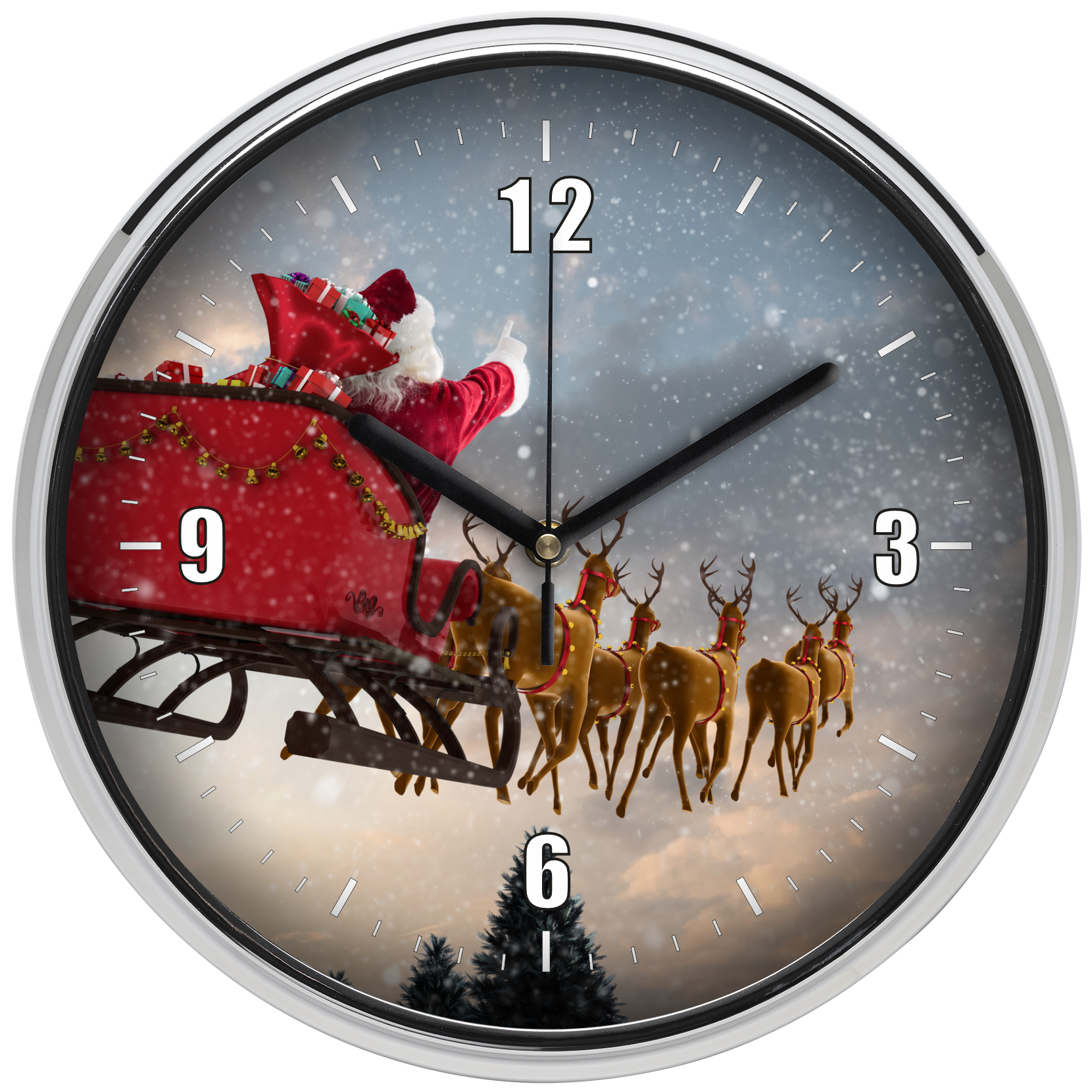 Repülő szán falióra