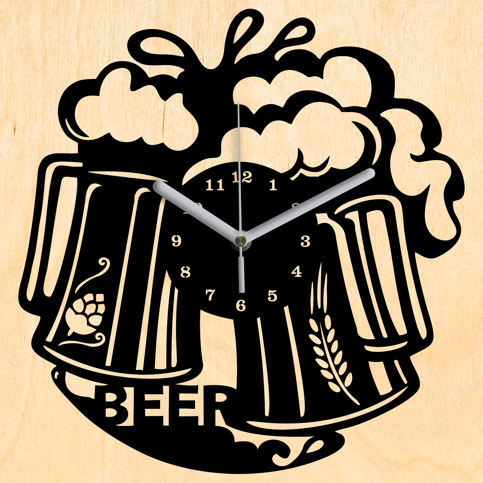 Sör falióra - Fekete