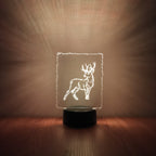 Szarvasos dekorlámpa