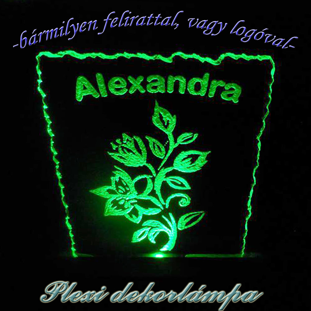 Egyedi ajándék: dekorlámpa