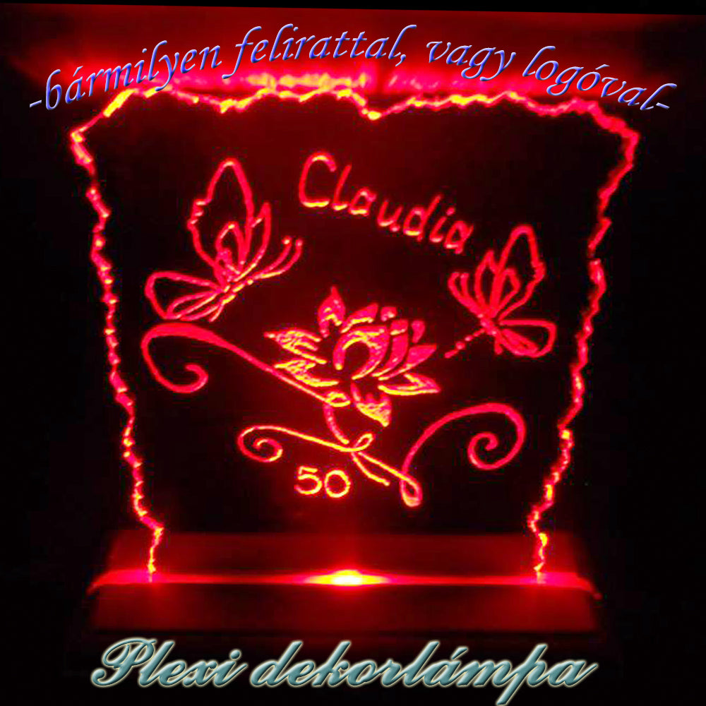 Egyedi ajándék: dekorlámpa