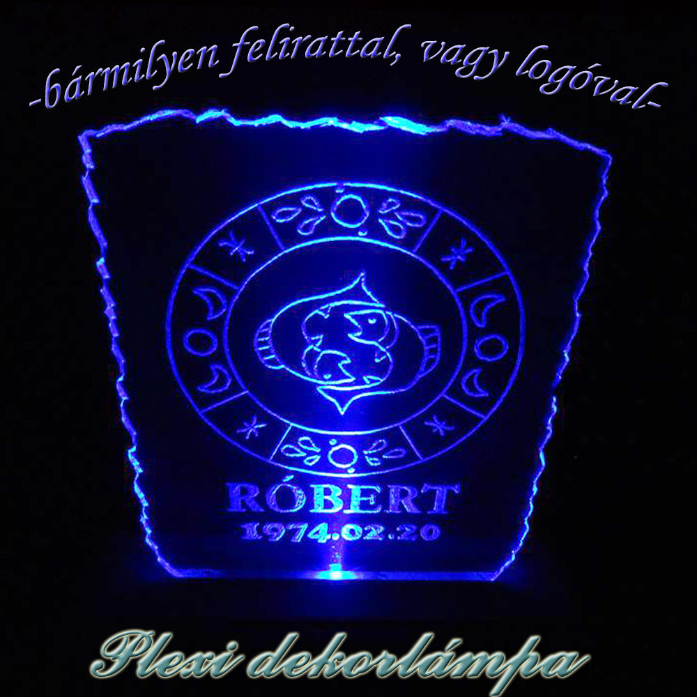 Horoszkópos dekorlámpa