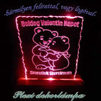 Dekorlámpa "Szeretlek!"