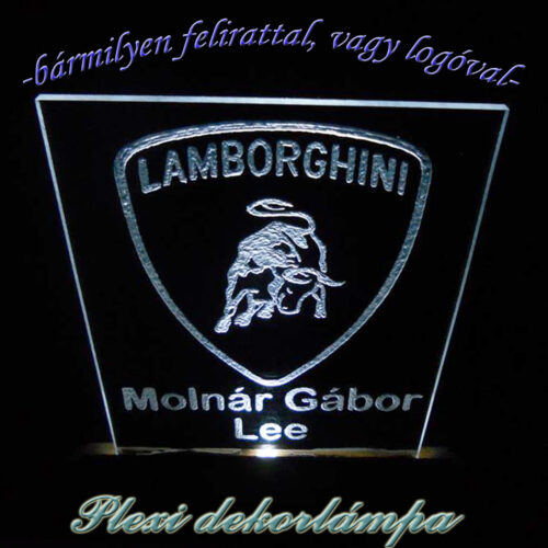 Lamborghini dekorlámpa
