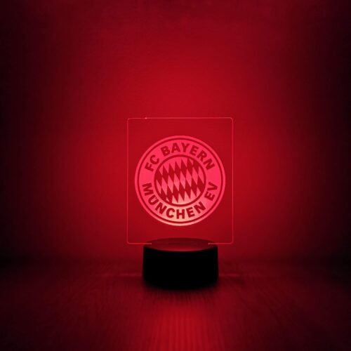 Bayern München dekorlámpa - piros