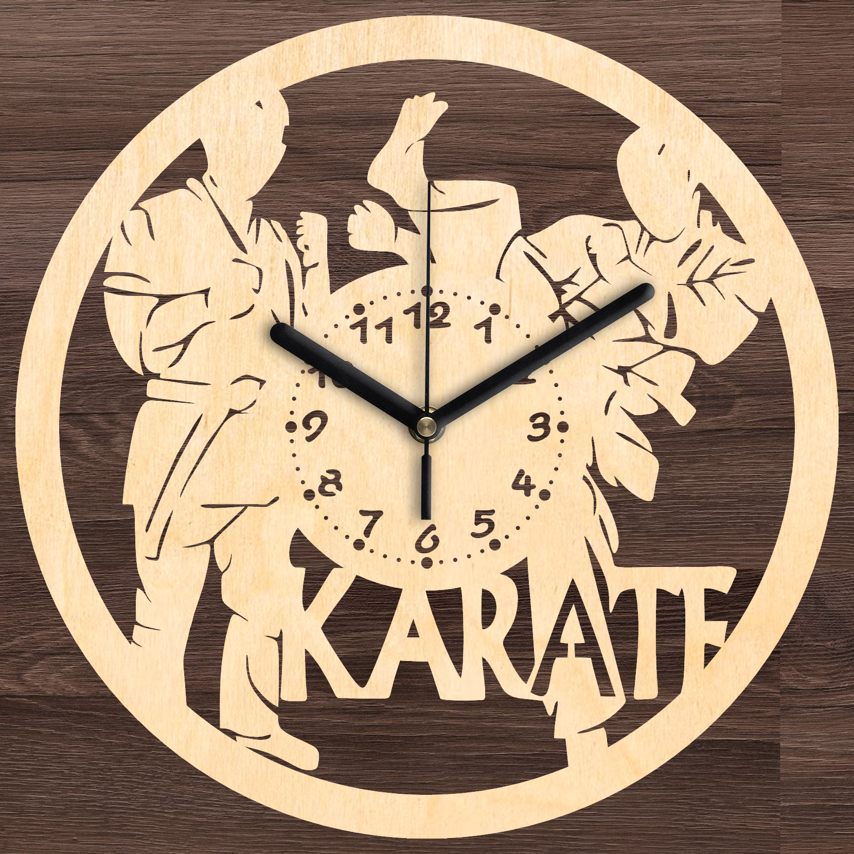 Karate falióra - Fa